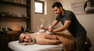 ماساژ هربال گیاهی تراپی